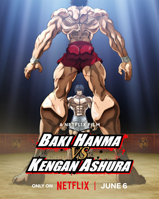 Baki Hanma contre.  Kengan Ashura sera présenté en première sur Netflix le 6 juin