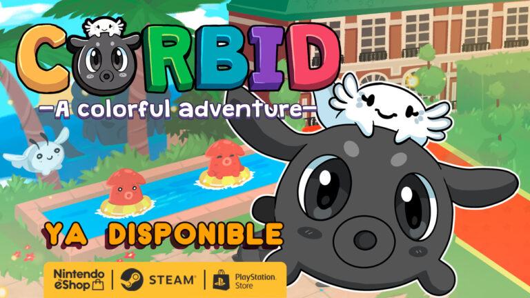 Corbid!  Une aventure colorée arrive sur Steam, PlayStation et Nintendo Switch