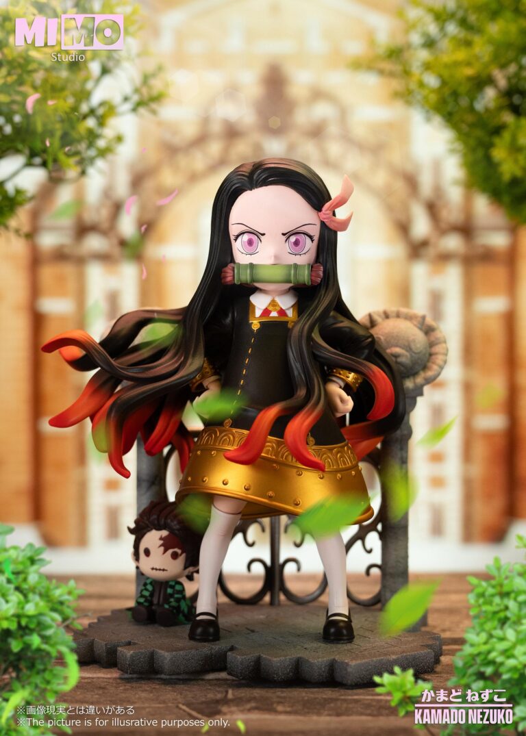 Nezuko et Anya font équipe pour une figurine
