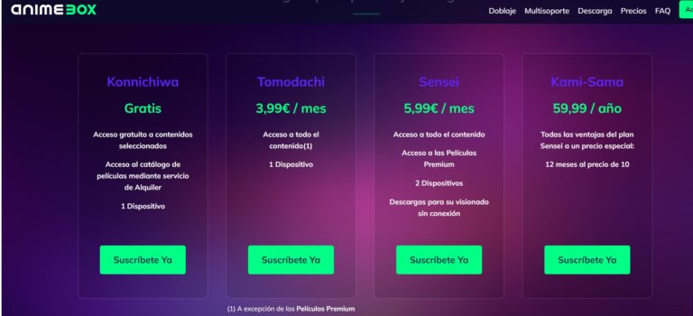Pour son premier anniversaire, Anime Box met à jour ses prix plus compétitifs et, en plus, de belles annonces futures