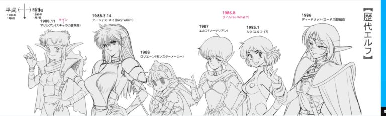 C’est ainsi que les elfes ont évolué dans les anime –