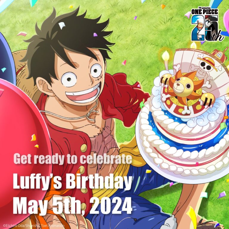 Crunchyroll et Toei Animation organiseront l'événement pour l'anniversaire de Luffy à Madrid le 5 mai