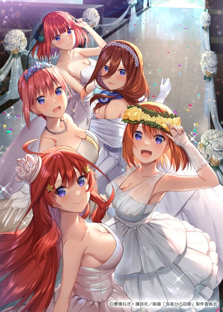 Gotoubun no Hanayome reviendra avec un anime original –