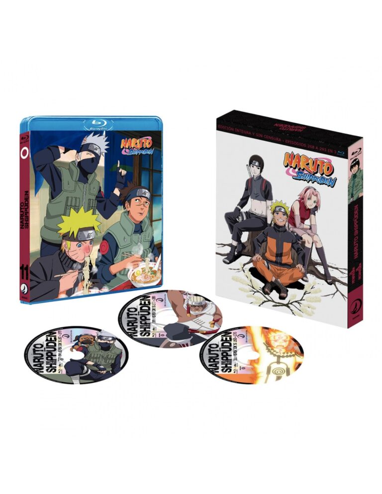 Naruto Shippuden coffret 11 en Blu-ray et DVD le 29 avril