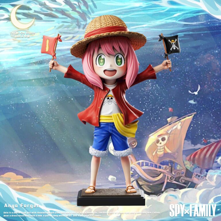 SPY x FAMILY et ONE PIECE se réunissent pour une figurine