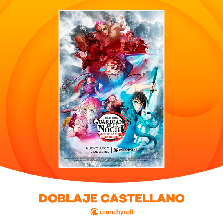 Crunchyroll publie aujourd'hui le doublage espagnol de toute la saison de Night Watch – Kimetsu no Yaiba : Blacksmiths' Village Arc