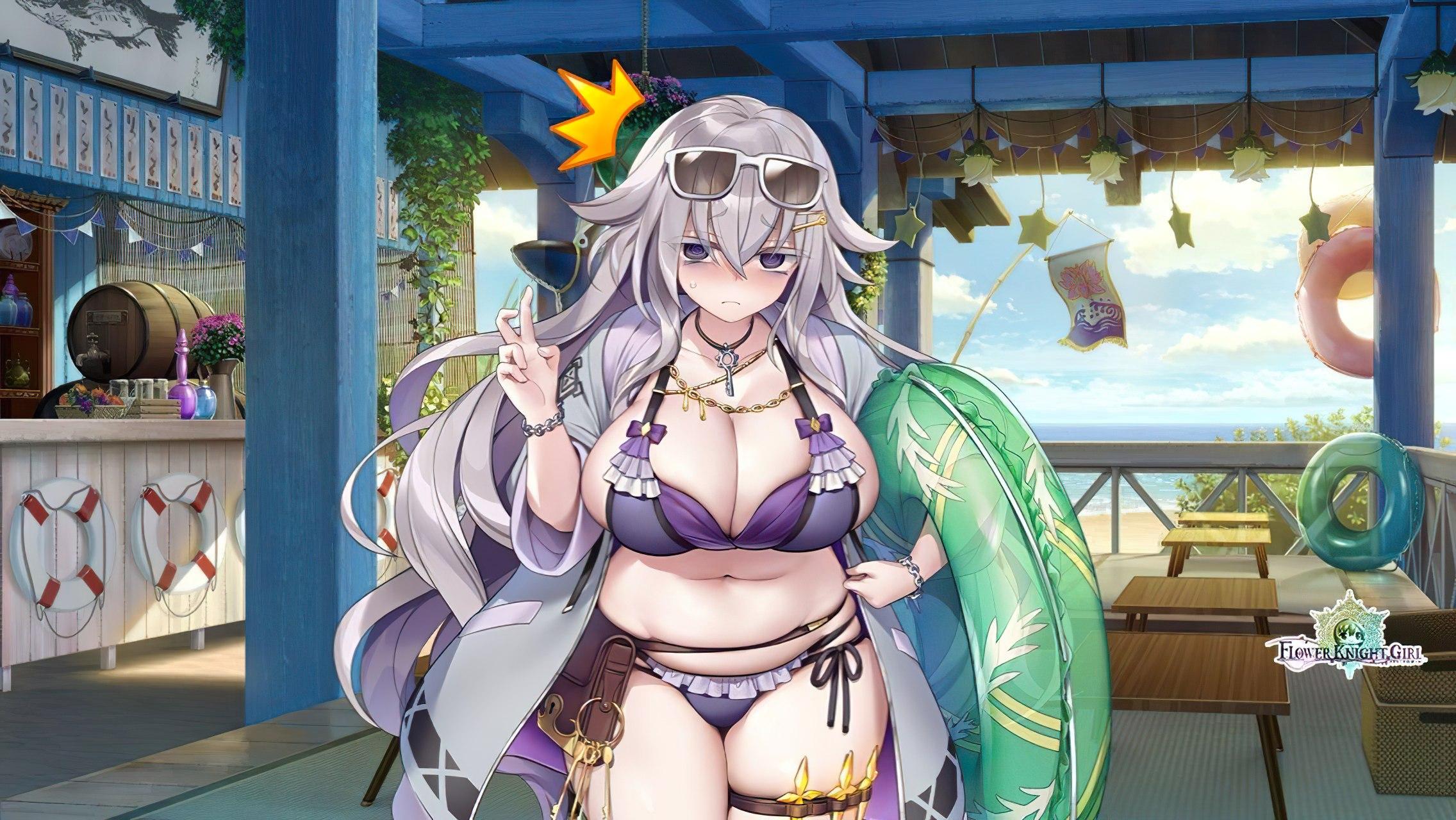 Fille Chevalier Fleur