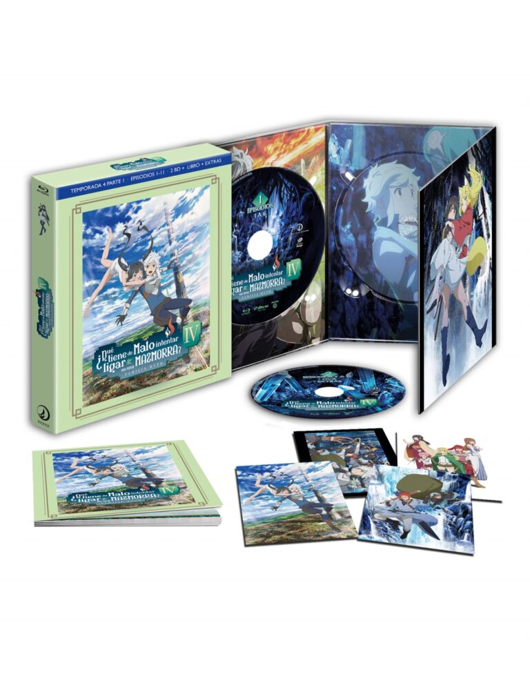 Danmachi Saison 4 Partie 1 Sortie sur Blu-ray et DVD le 28 juin