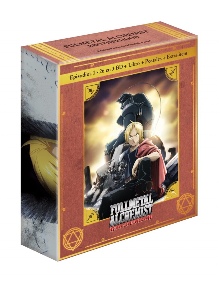 Fullmetal Alchemist Brotherhood, Coffret 01 en vente le 28 juin