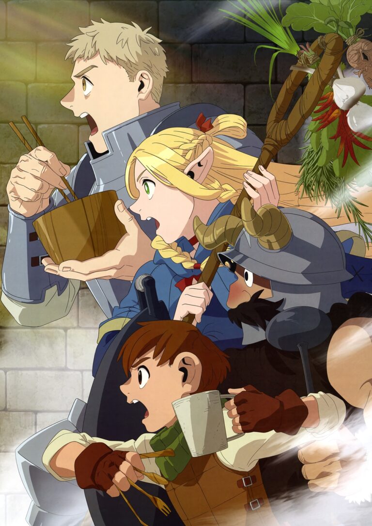 L’anime Dungeon Meshi aura une deuxième saison –