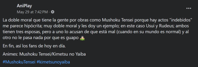 Les haineux de Mushoku Tensei sont des hypocrites, affirment-ils –