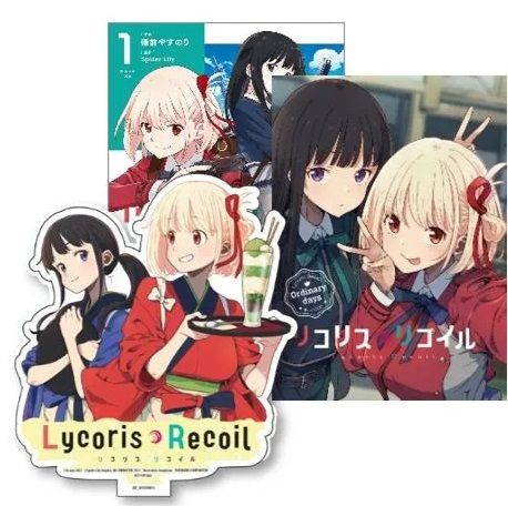 Lycoris Recoil, manga, romans et anthologie sous licence Panini Manga