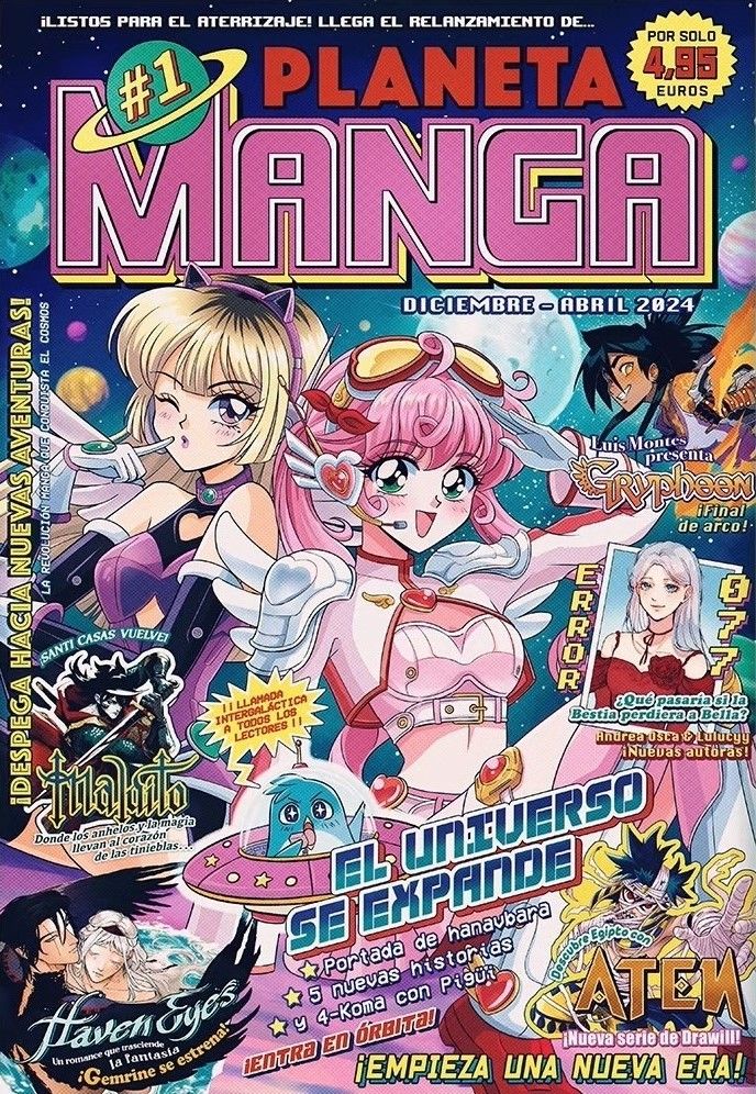 Planeta Cómic entamera une deuxième étape du magazine Planeta Manga