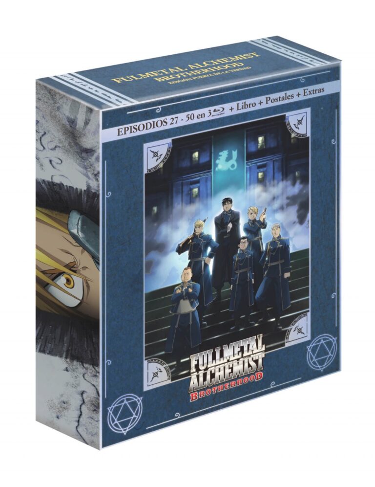 La deuxième Fullmetal Alchemist Brotherhood Box en vente le 30 août