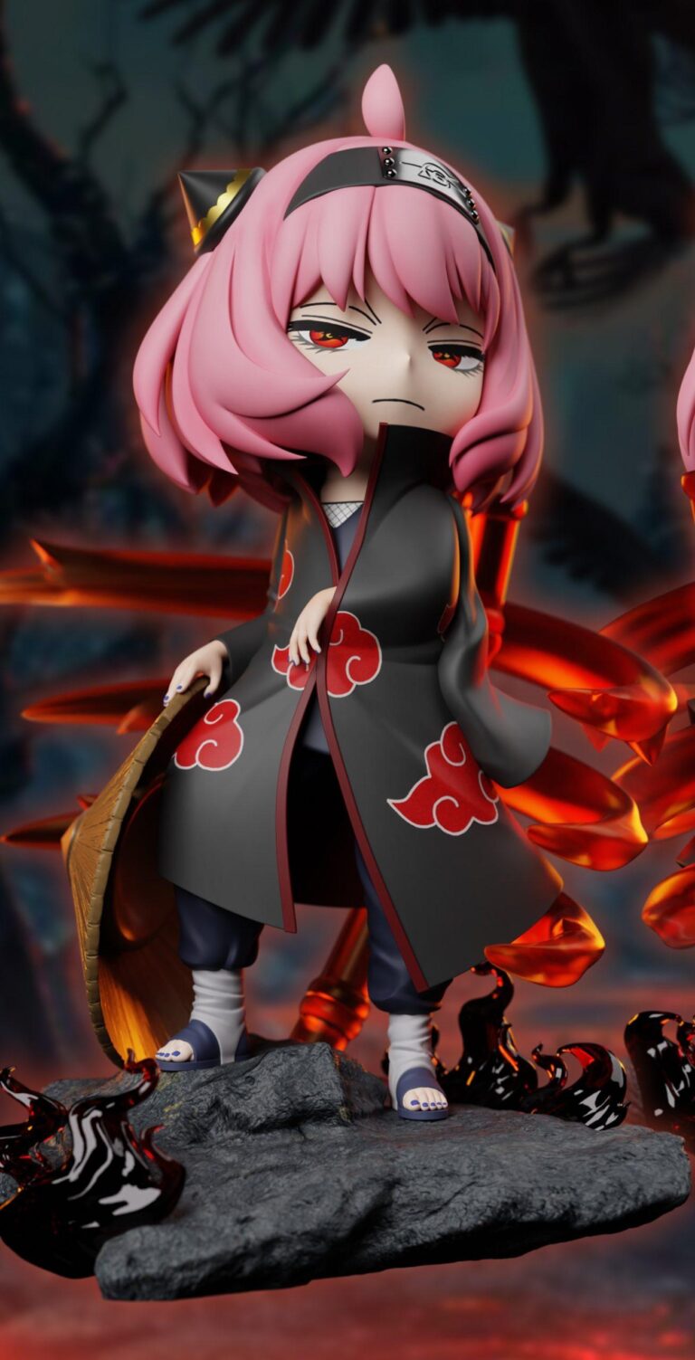 Anya Forger et Itachi Uchiha s'unissent en une seule figure –
