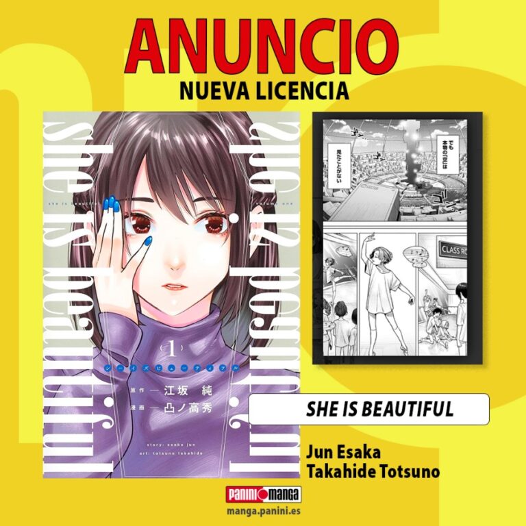 Elle est belle, sous licence Panini Manga