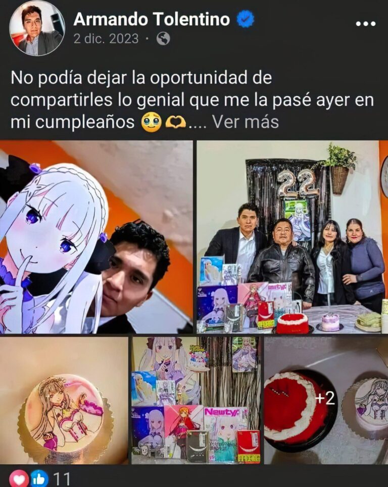 Emilia fait la fête avec un otaku latin
