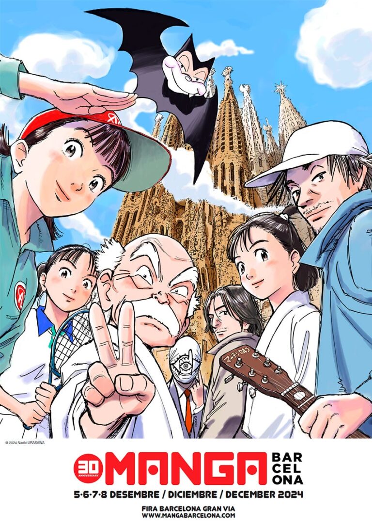 L'affiche du 30ème Manga Barcelona est présentée