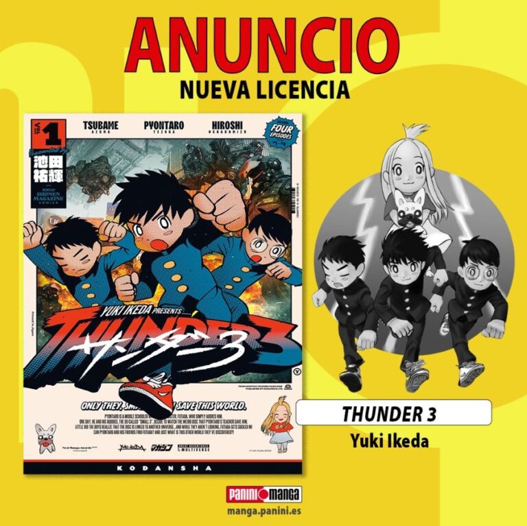 Licence Panini Manga Tonnerre 3
