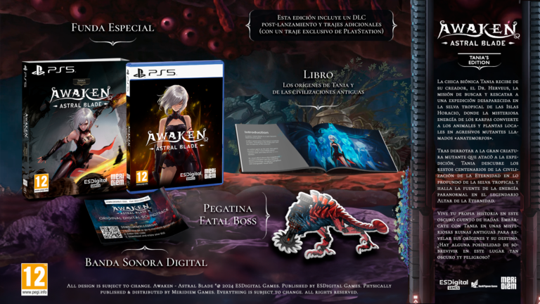 Meridiem confirme le lancement en octobre de l’édition physique d’AWAKEN – Astral Blade