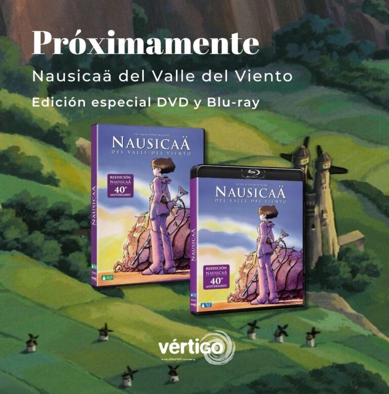 Vértigo Films annonce bientôt une nouvelle édition Blu-ray et DVD pour Nausicaä