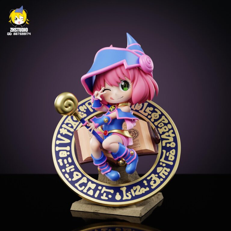 Anya Forger devient la Dark Magician Girl dans une figurine –