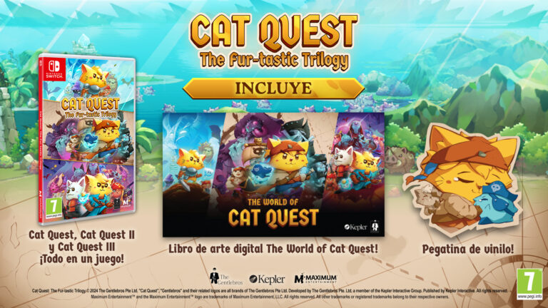 Cat Quest : The Fur-tastic Trilogy est désormais disponible en format physique sur Nintendo Switch