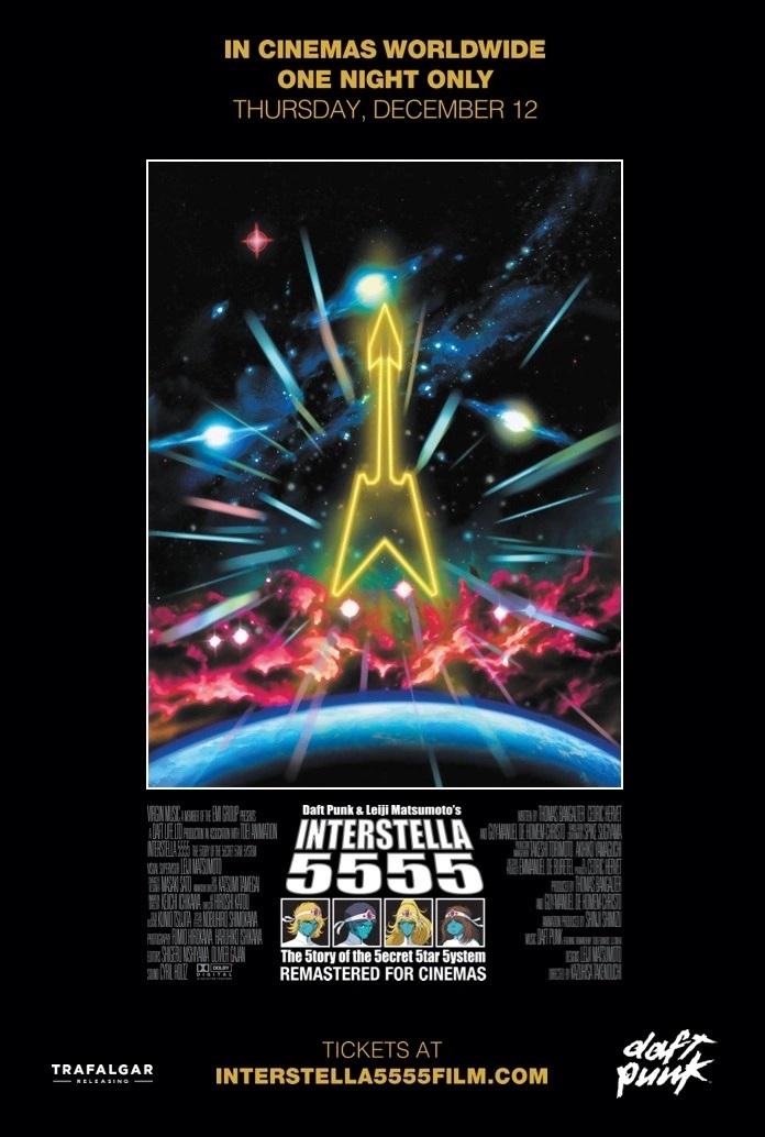 Interstella 5555 : Le 5tory du 5ecret 5tar 5ystem sortira en salles dans le monde entier en 4K