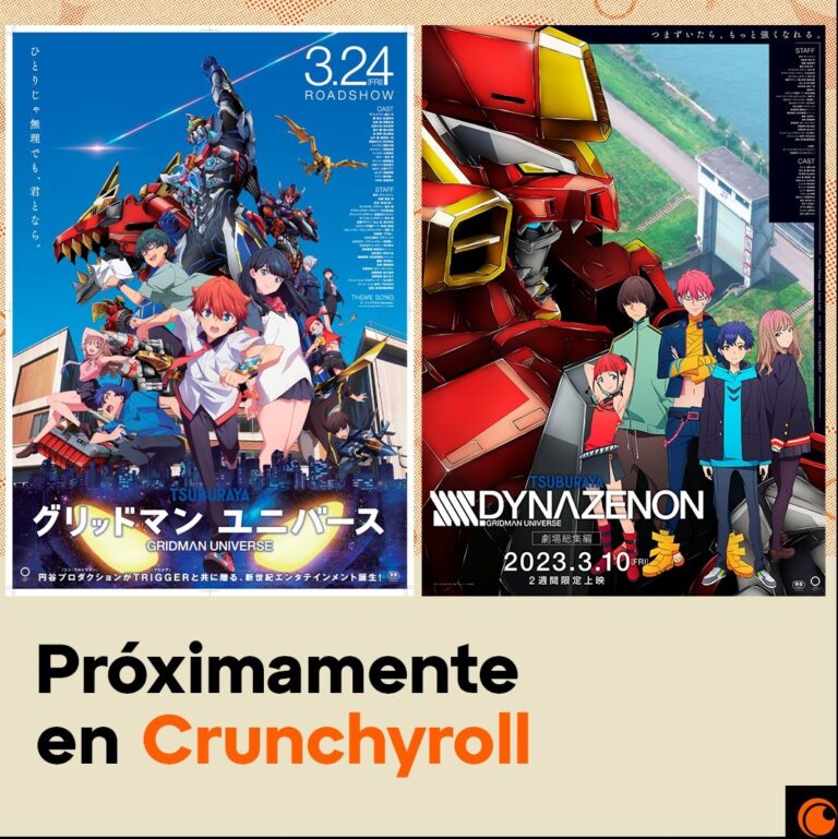 Le film d’animation Gridman Universe arrive sur Crunchyroll en octobre, suivi du grand épisode SSSS.DYNAZENON
