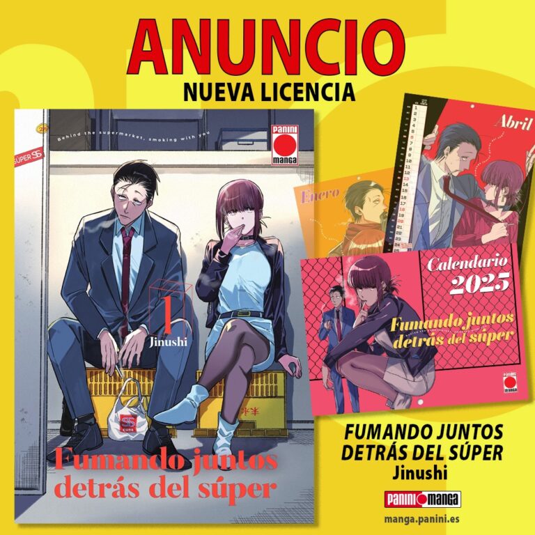 Licence Panini Manga Fumer ensemble derrière le supermarché