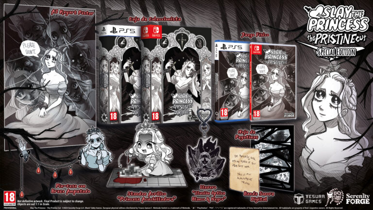 Slay the Princess – The Pristine Cut arrivera sur Nintendo Switch et PlayStation 5 début 2025