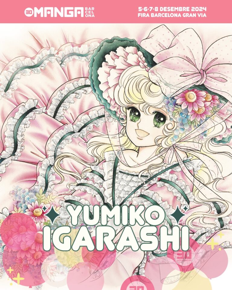 Yumiko Igarashi sera également invitée au 30ème Manga Barcelona