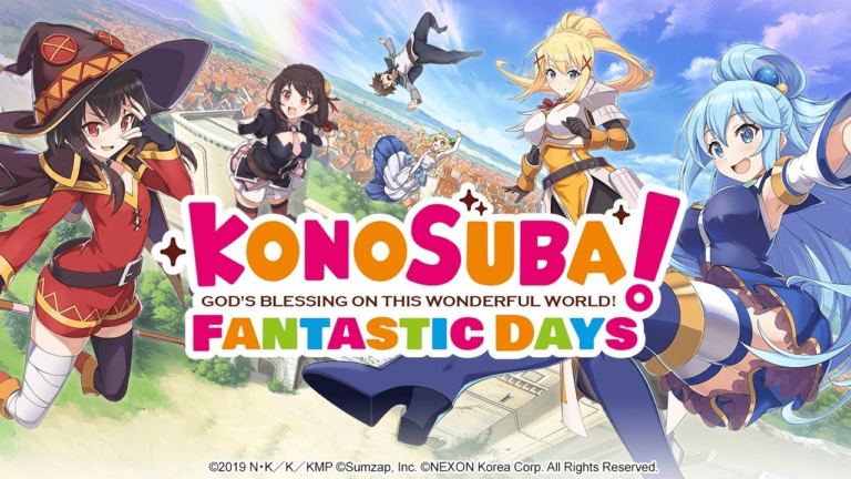 KonoSuba fermera son jeu sur smartphone