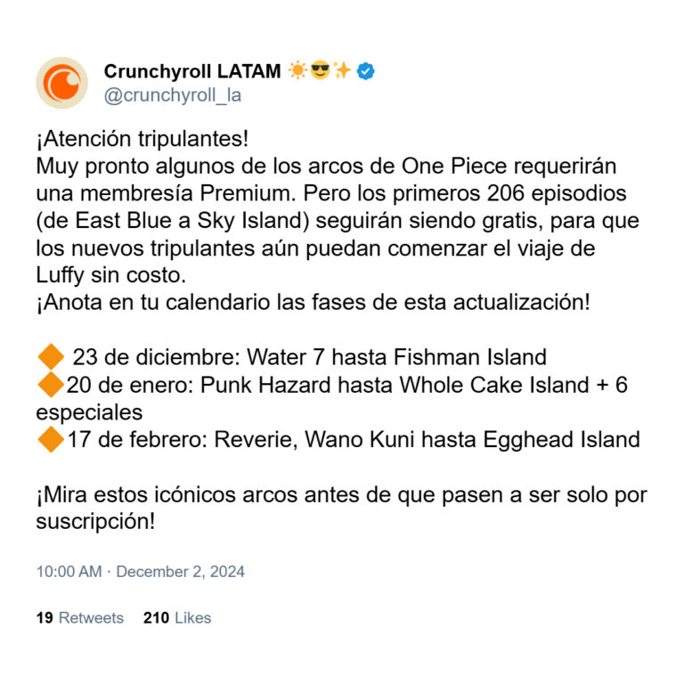 Crunchyroll entre à nouveau dans la polémique –