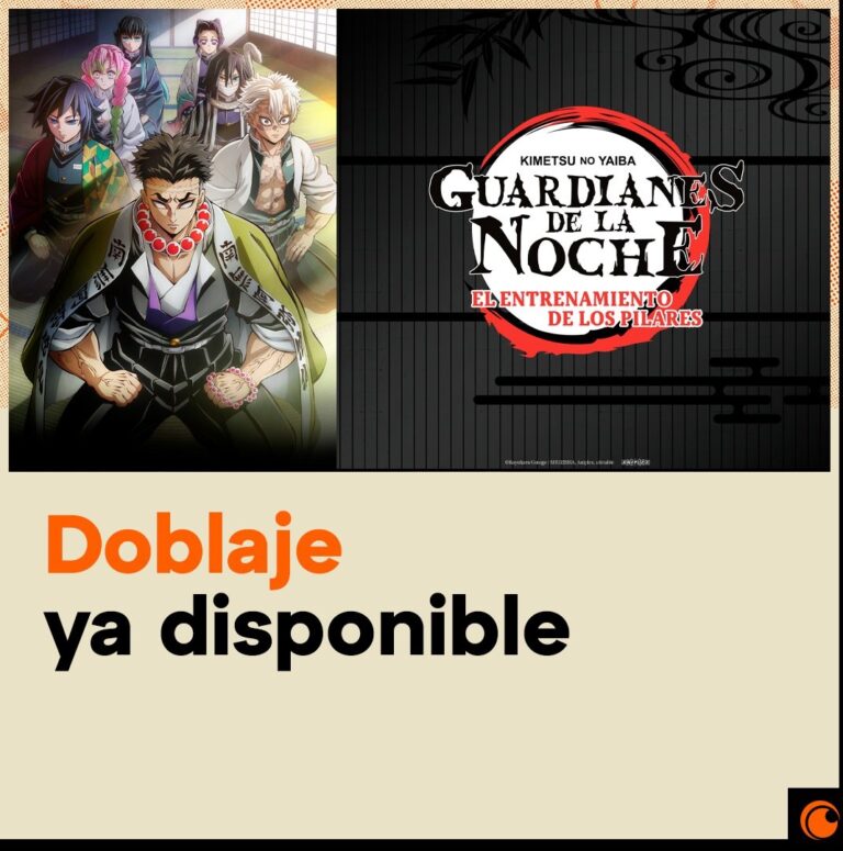 Crunchyroll publie le doublage espagnol des Gardiens de la Nuit – Kimetsu no Yaiba Hashira Training Arc
