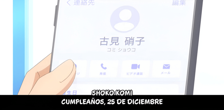 Les fans célèbrent l'anniversaire de Komi-san