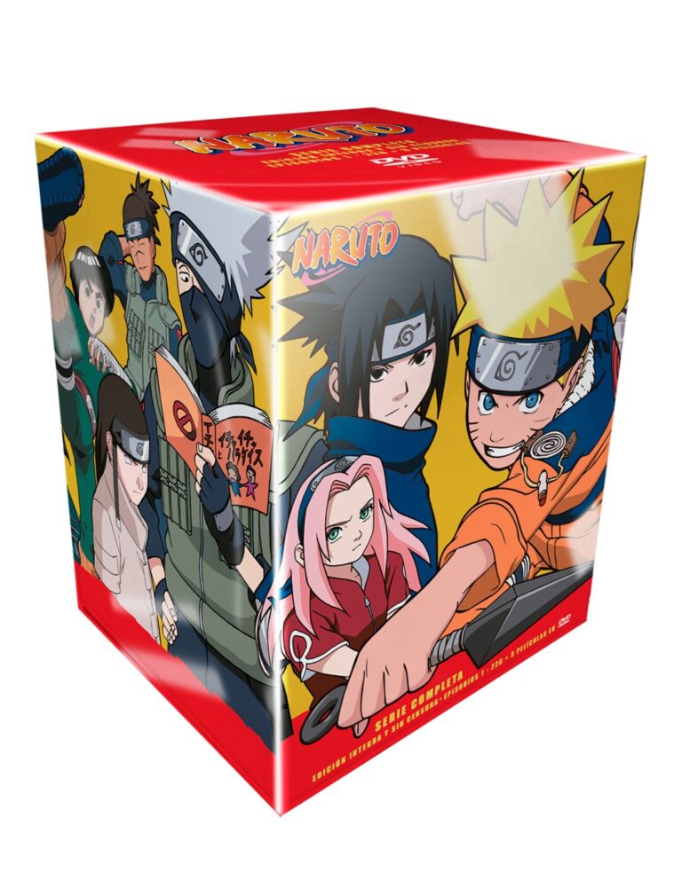 Naruto Monster Box en DVD en vente le 20 décembre