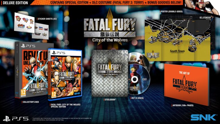 FATAL FURY : City of the Wolves arrivera en format physique sur PlayStation et Xbox