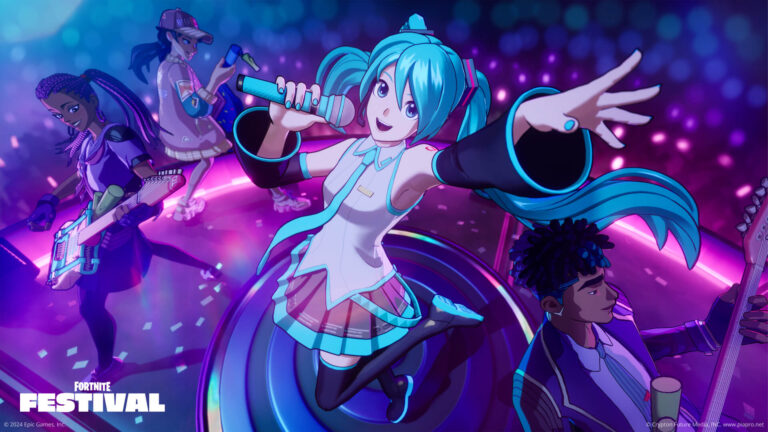 Hatsune Miku confirme son arrivée dans Fortnite