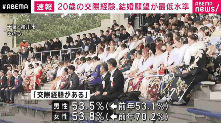 Les jeunes romances sont en crise au Japon
