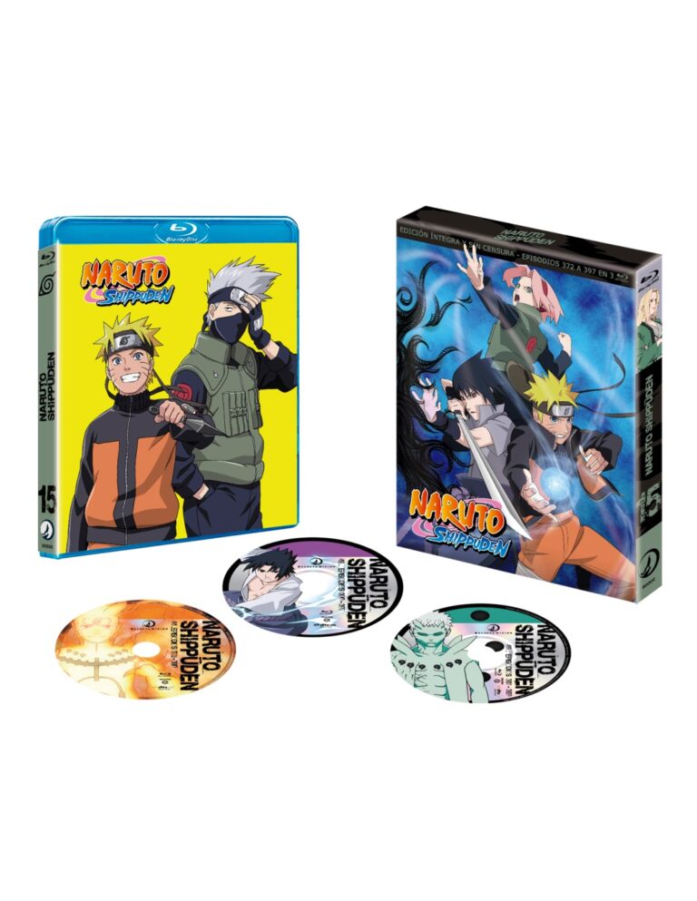 Naruto Shippuden Coffret 15 en Blu-ray et DVD le 31 janvier