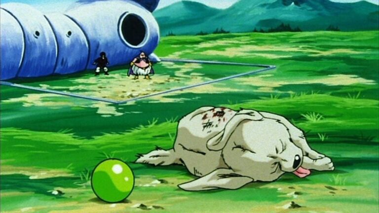 Cette scène de Dragon Ball Z n'était pas planifiée