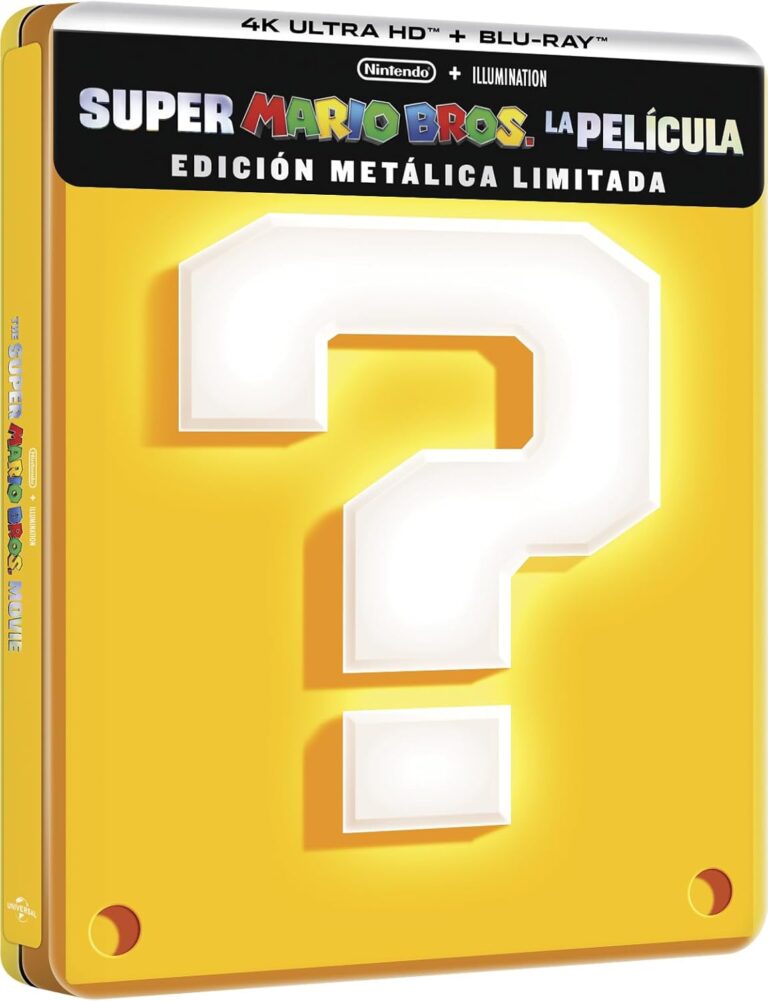 New Steelbook Edition pour Super Mario Bros. Le film en 4K et Blu-ray pour le 28 mars