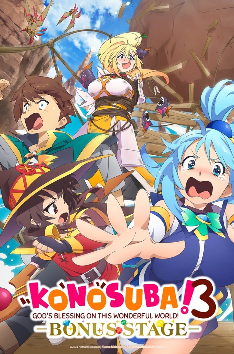 Jonu Play est présenté en première la scène bonus OVAS de la troisième saison de Konosuba