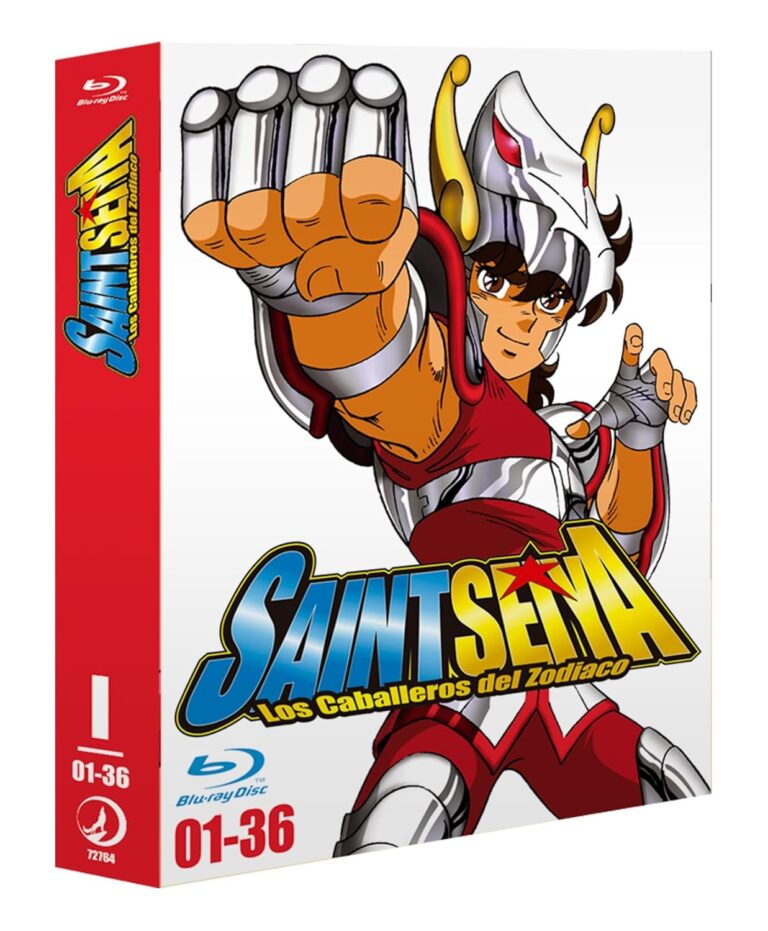 Première boîte de Saint Seiya dans sa nouvelle édition en Blu-ray, à vendre le 30 avril