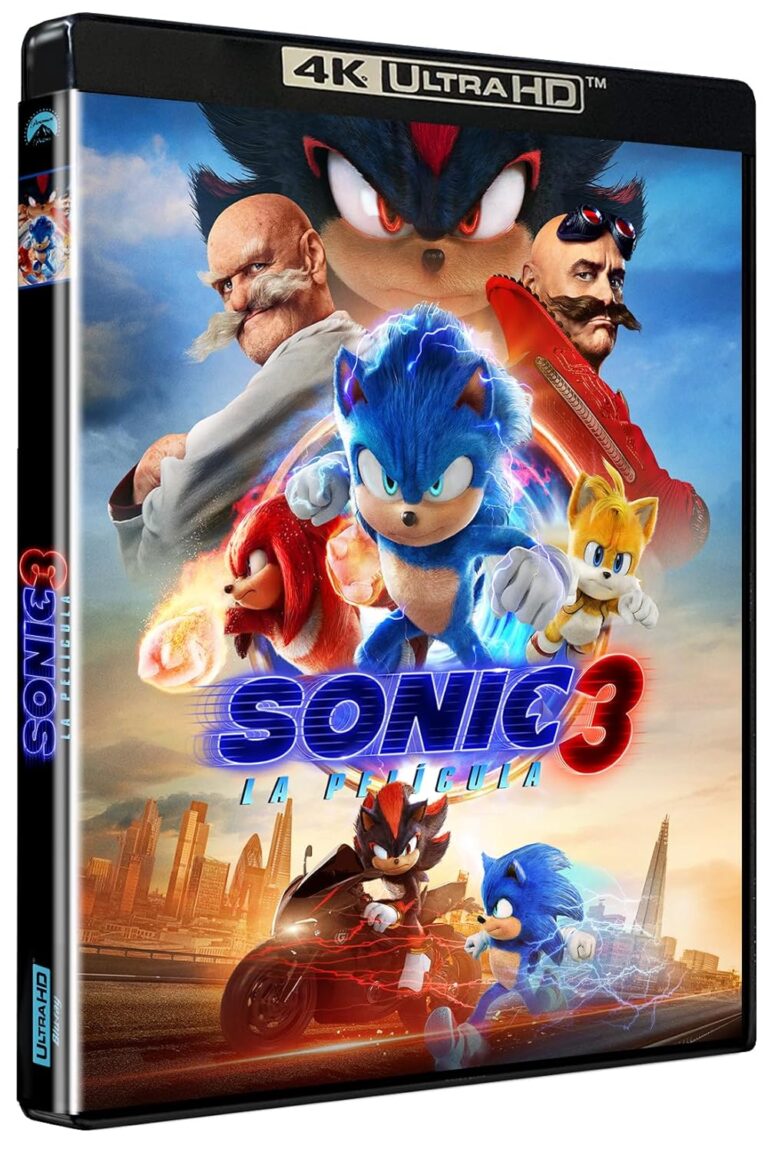 Sonic 3: Le film à vendre le 14 avril dans plusieurs éditions