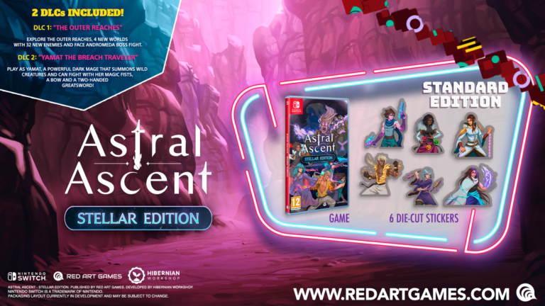 Ascent astral – STELLAR Edition arrivera au format physique pour PlayStation 5 et Nintendo Switch