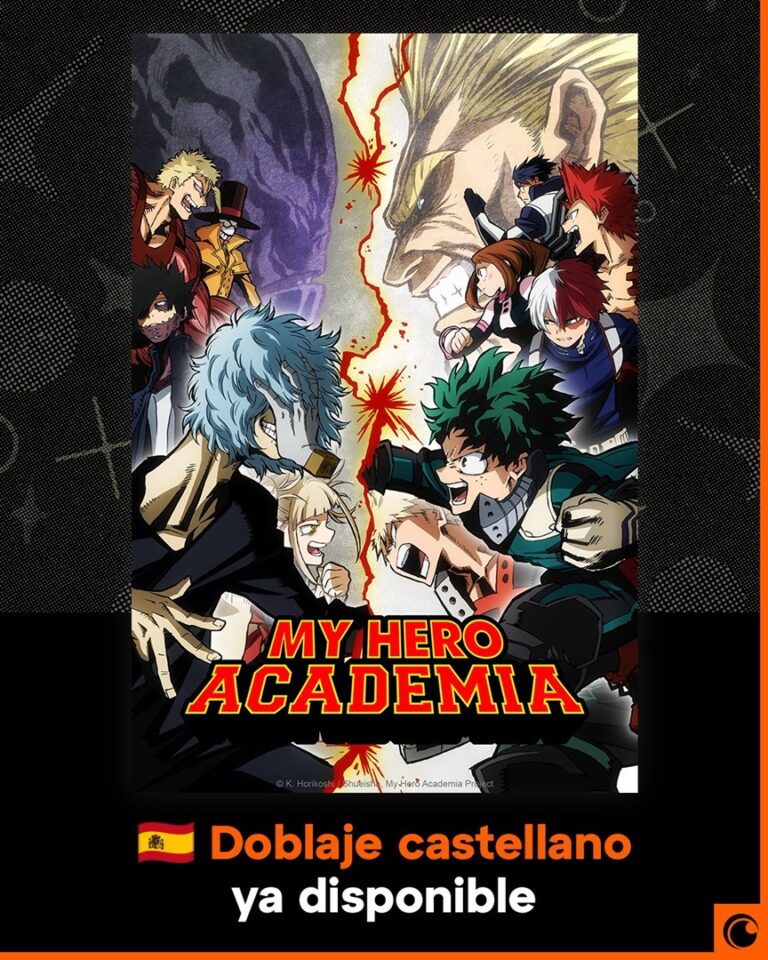 Crunchyroll sera présenté en Espagne la troisième saison de mon héros universitaire et arrive avec dubing!