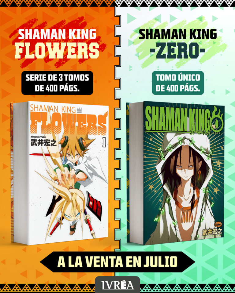 Ivrea Licence Shaman King Flowers et Shaman King Zero