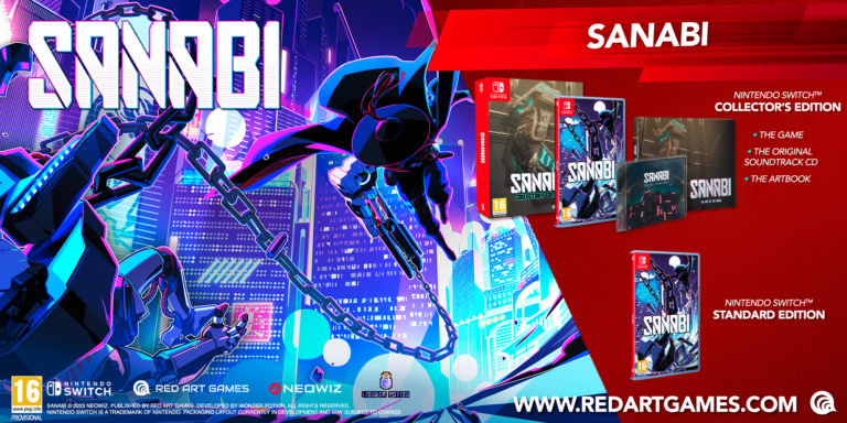 Sanabi est maintenant disponible en format physique pour Nintendo Switch